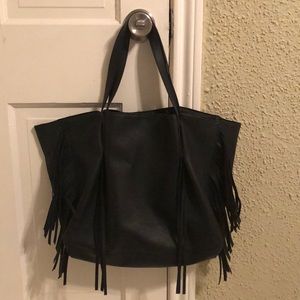 Mossimo hobo fringe tote